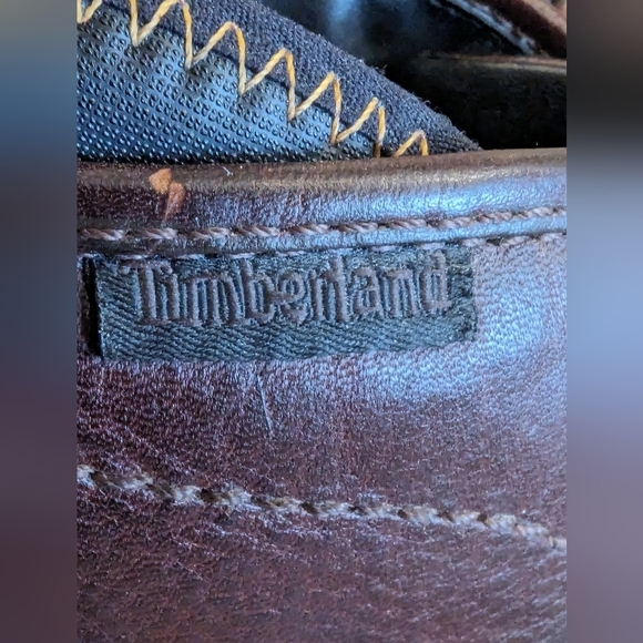 Timberland Boots Mens size 9 Chukka Brown Leather Ankle Top Lace Up - Picture 5 of 13